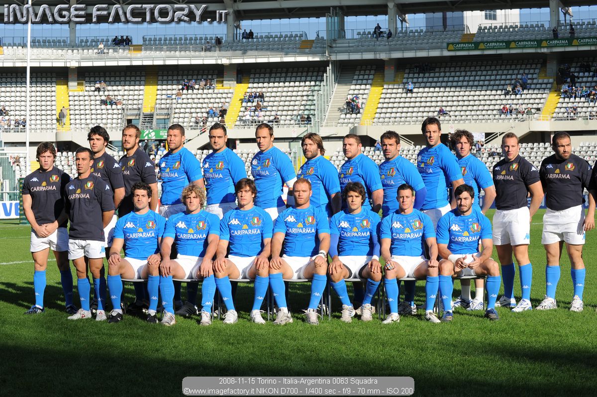 2008-11-15 Torino - Italia-Argentina 0063 Squadra